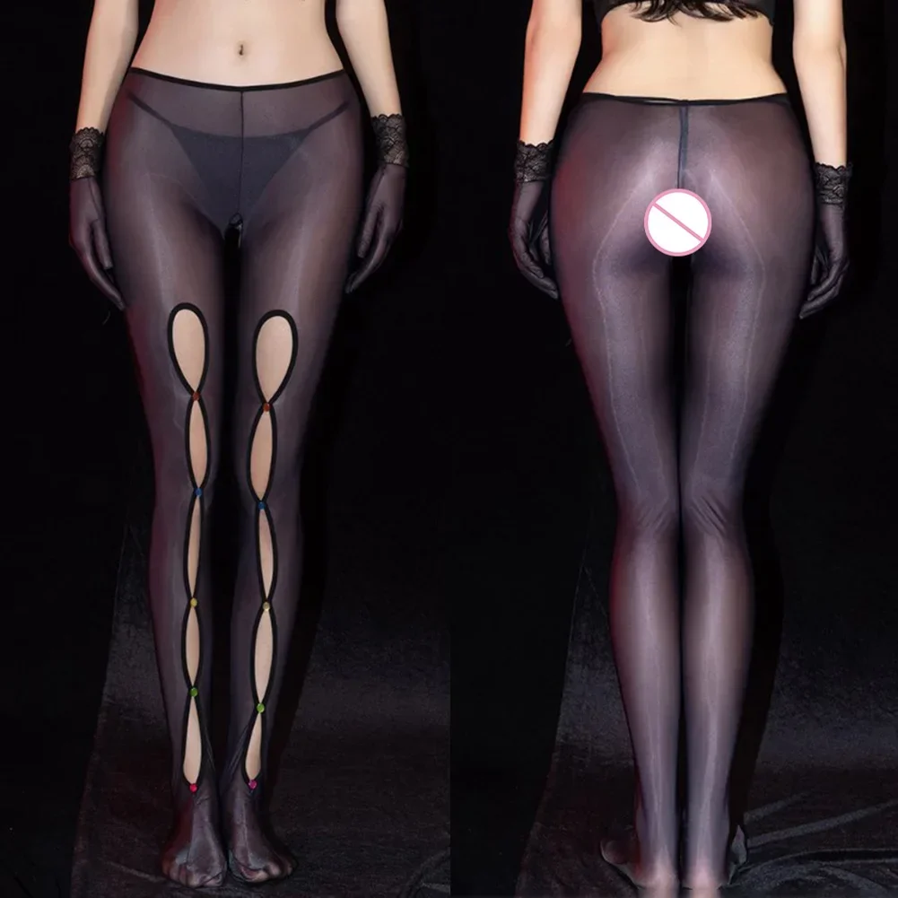 Womens New Sexy Lingerie Hollow Silky See Through Tight Sexy Stockings Ladies Tights Leotard Leggings Jumpsuit Bodystocking
Womens New Sexy Lingerie Hollow Silky See Through Tight Sexy Stockings Ladies Tights Leotard Leggings Jumpsuit Bodystocking
