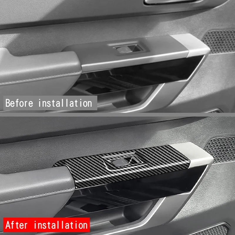 Carbon Fiber Pattern Window Glass Panel Armrest Lift Switch Button Cover Trim Interior Parts For Toyota 2022-2023
Carbon Fiber Pattern Window Glass Panel Armrest Lift Switch Button Cover Trim Interior Parts For Toyota 2022-2023