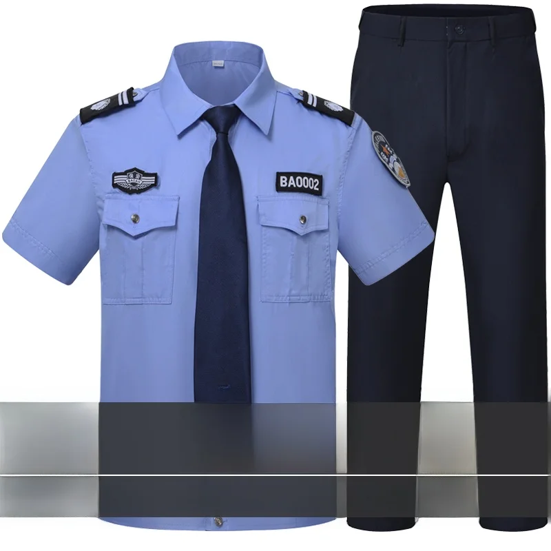 plus Size Work orm M Securi Guard Blue ort Sve New Sle Top Bot Set for Proper Hotel Work Cotton Blend F...
plus Size Work orm M Securi Guard Blue ort Sve New Sle Top Bot Set for Proper Hotel Work Cotton Blend F...