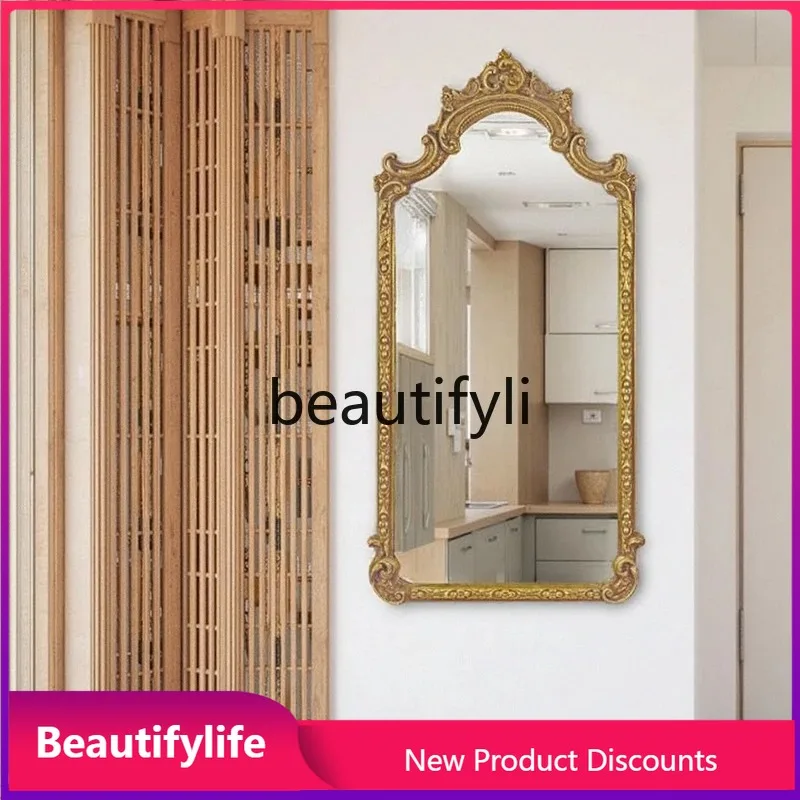 a44 French Carved Full-Length Mirror for Home Living Room Entrance Light Luxury Wall Decorative Mirror
a44 French Carved Full-Length Mirror for Home Living Room Entrance Light Luxury Wall Decorative Mirror