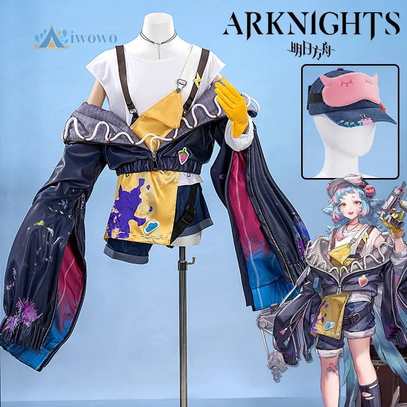 Arknights Tippi Cosplay Costume Dress Coat Shorts Gloves Socks Eye Mask Props Full Set Outfit For Women Girls Carnival Halloween
Arknights Tippi Cosplay Costume Dress Coat Shorts Gloves Socks Eye Mask Props Full Set Outfit For Women Girls Carnival Halloween
