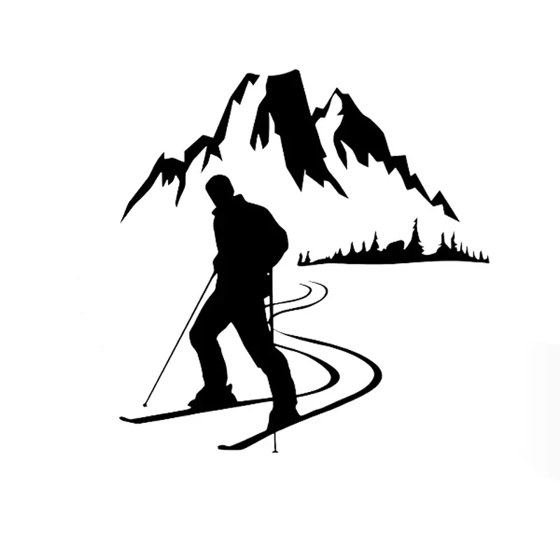 Skier Sports Mountain Snow Car Stickers Vinyl Waterproof Decals Camper Exterior Decoration Covering Scratches 13.2X13.6CM
Skier Sports Mountain Snow Car Stickers Vinyl Waterproof Decals Camper Exterior Decoration Covering Scratches 13.2X13.6CM