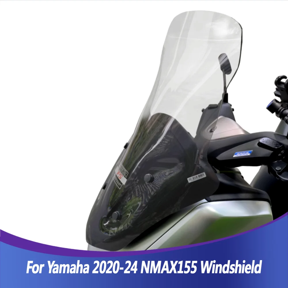For Yamaha 2020-2024 NMAX155 Yamaha155 modified windshield raised front windshield windproof panel chest guard accessories
For Yamaha 2020-2024 NMAX155 Yamaha155 modified windshield raised front windshield windproof panel chest guard accessories