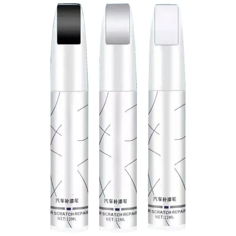 Touch Paint For Cars, Automotive Paint Scratch Repair Two-In-One Silver Touch Paint Pen Quick And Easy Solution Paint Pen
Touch Paint For Cars, Automotive Paint Scratch Repair Two-In-One Silver Touch Paint Pen Quick And Easy Solution Paint Pen