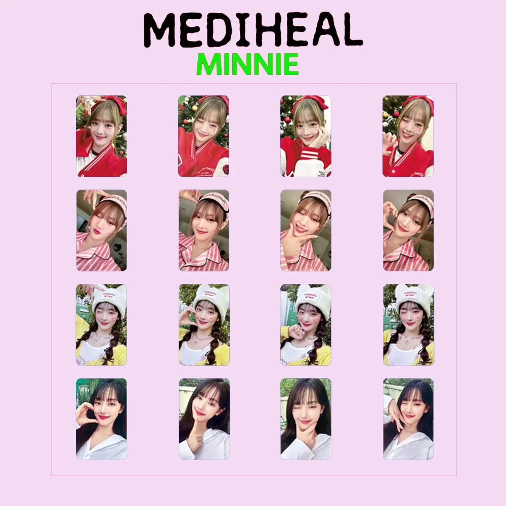 KPOP (G)I-DLE Minnie Photocards Advertising Endorsement Peripheral Random Card Pre-Ordered Cards Minnie Fans Gifts
KPOP (G)I-DLE Minnie Photocards Advertising Endorsement Peripheral Random Card Pre-Ordered Cards Minnie Fans Gifts