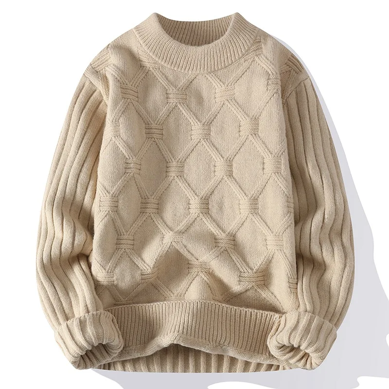 Autumn and Winter New Men's Casual Versatile Fashion Trend Sweater Knitted Sweater
Autumn and Winter New Men's Casual Versatile Fashion Trend Sweater Knitted Sweater