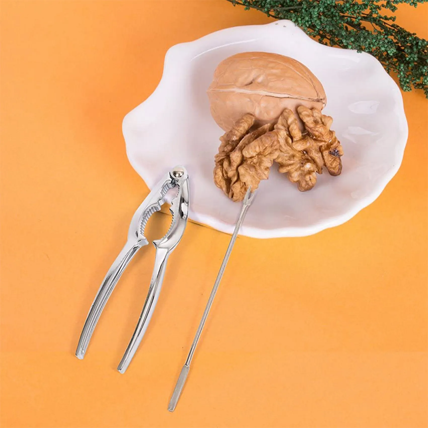 ABAH-Seafood Tools Set Nut Crackers Of 20 Pcs Seafood Opener Tool Set, 8 Pcs Crab Crackers And 12 Pcs Seafood Forks
ABAH-Seafood Tools Set Nut Crackers Of 20 Pcs Seafood Opener Tool Set, 8 Pcs Crab Crackers And 12 Pcs Seafood Forks