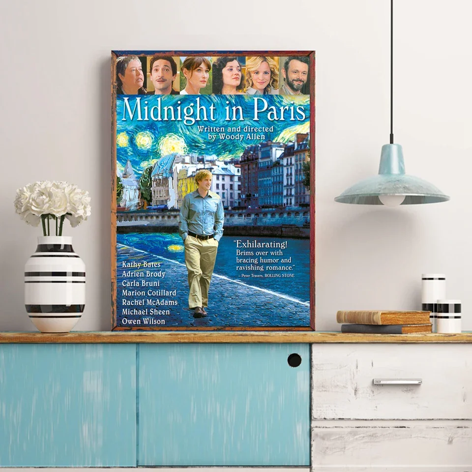 Midnight in Paris Movie Poster Wall Decor Canvas Art Silk Prints For Cafe Dormitory Girl's Room Painting Gift
Midnight in Paris Movie Poster Wall Decor Canvas Art Silk Prints For Cafe Dormitory Girl's Room Painting Gift