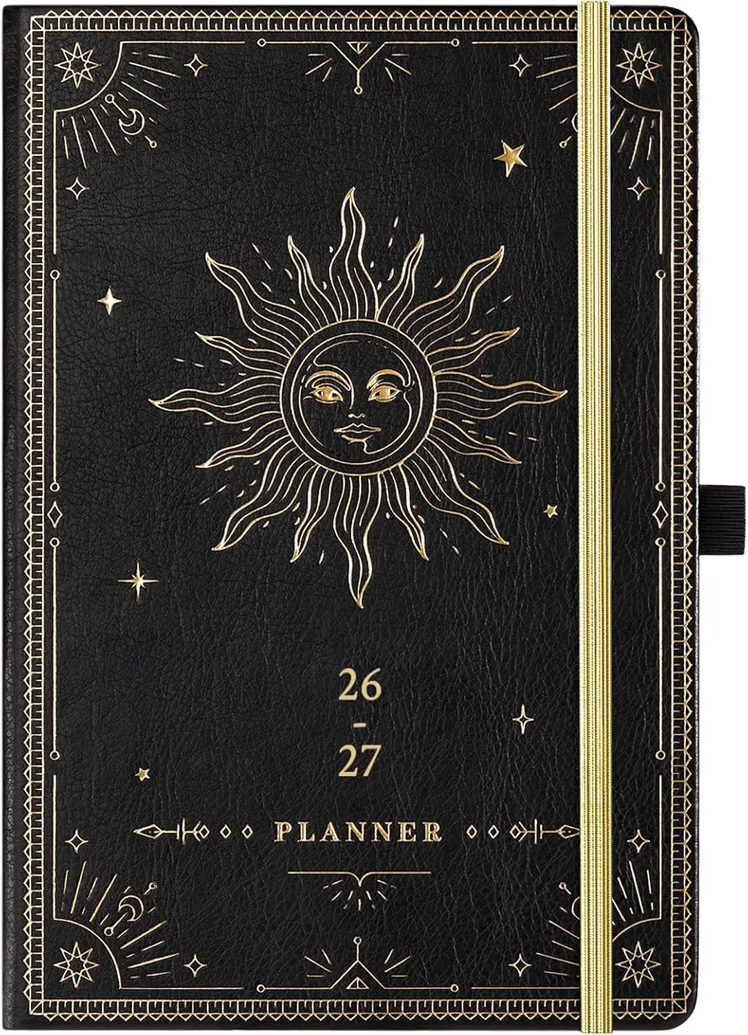 Academic Planner 2026-2027 with Faux Leather Cover, Weekly & Monthly Pages, July 2026 - June 2027, 5.75" x 8.25", Back Pocket
Academic Planner 2026-2027 with Faux Leather Cover, Weekly & Monthly Pages, July 2026 - June 2027, 5.75" x 8.25", Back Pocket