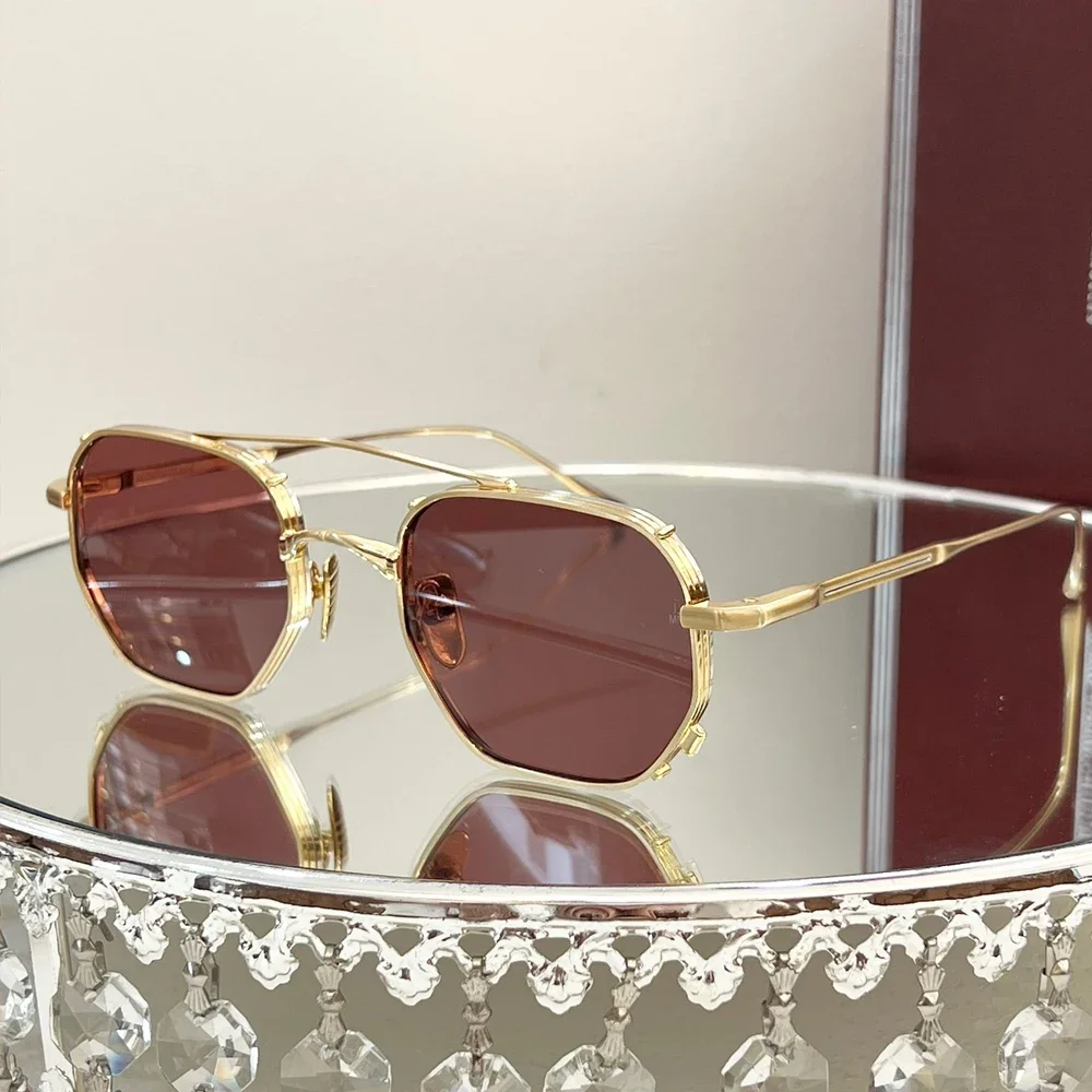 New Sunglasses for Men Women Eyeglasses MA RBOT Fashion Retro Designer Eyewear Handmade High Quality Outdoor UV400 Alloy Glasses
New Sunglasses for Men Women Eyeglasses MA RBOT Fashion Retro Designer Eyewear Handmade High Quality Outdoor UV400 Alloy Glasses