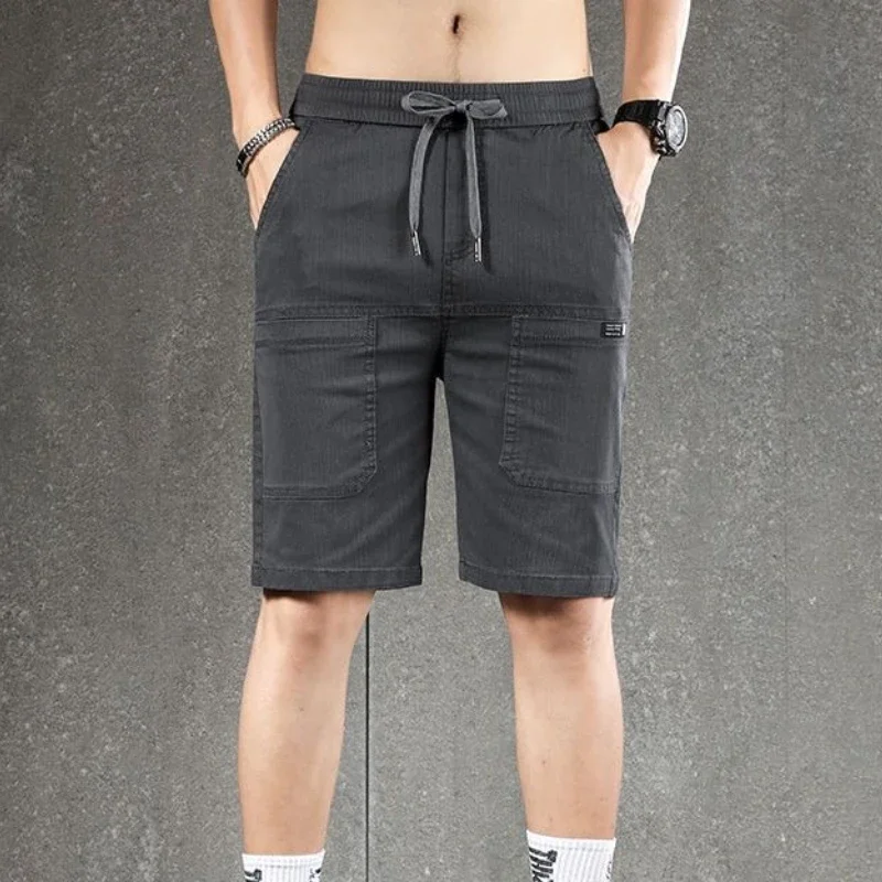 Wide Baggy Male Denim Shorts Straight Long with Pockets Half Bermuda Drawstring Men's Short Jeans Pants Loose Designer Thin Rude
Wide Baggy Male Denim Shorts Straight Long with Pockets Half Bermuda Drawstring Men's Short Jeans Pants Loose Designer Thin Rude