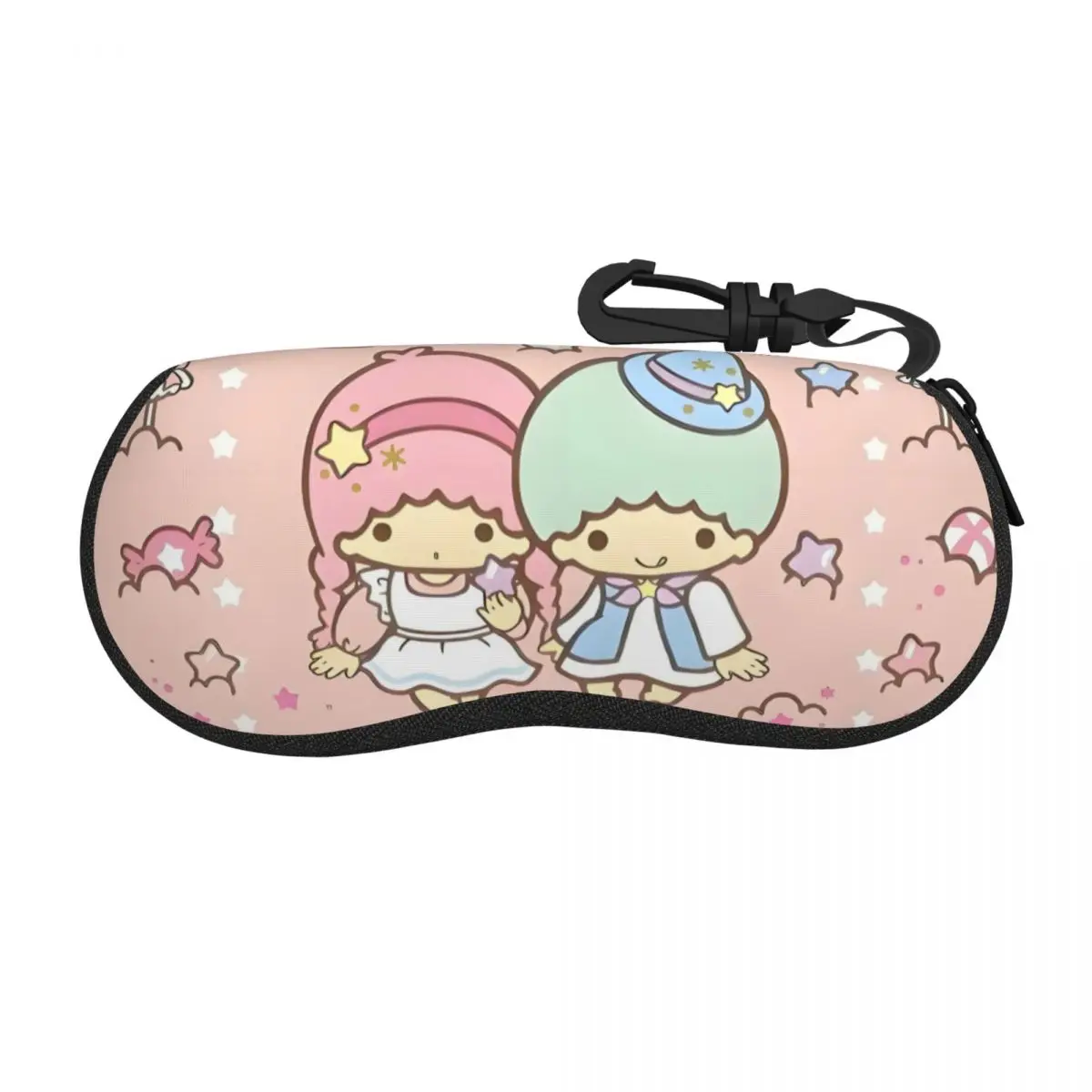 Sanrio Little Twin Stars Kiki аниме чехол для очков унисекс крутой Lala мультфильм Kawaii чехол для очков защитная коробка для солнцезащитных очков
Sanrio Little Twin Stars Kiki аниме чехол для очков унисекс крутой Lala мультфильм Kawaii чехол для очков защитная коробка для солнцезащитных очков