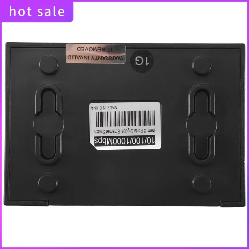 5-Port Network Switch 4-Wire RJ45 Gigabit Ethernet 1000Mbps Splitter Travel Lan Switch Hub For PC Desktop EU Plug
5-Port Network Switch 4-Wire RJ45 Gigabit Ethernet 1000Mbps Splitter Travel Lan Switch Hub For PC Desktop EU Plug