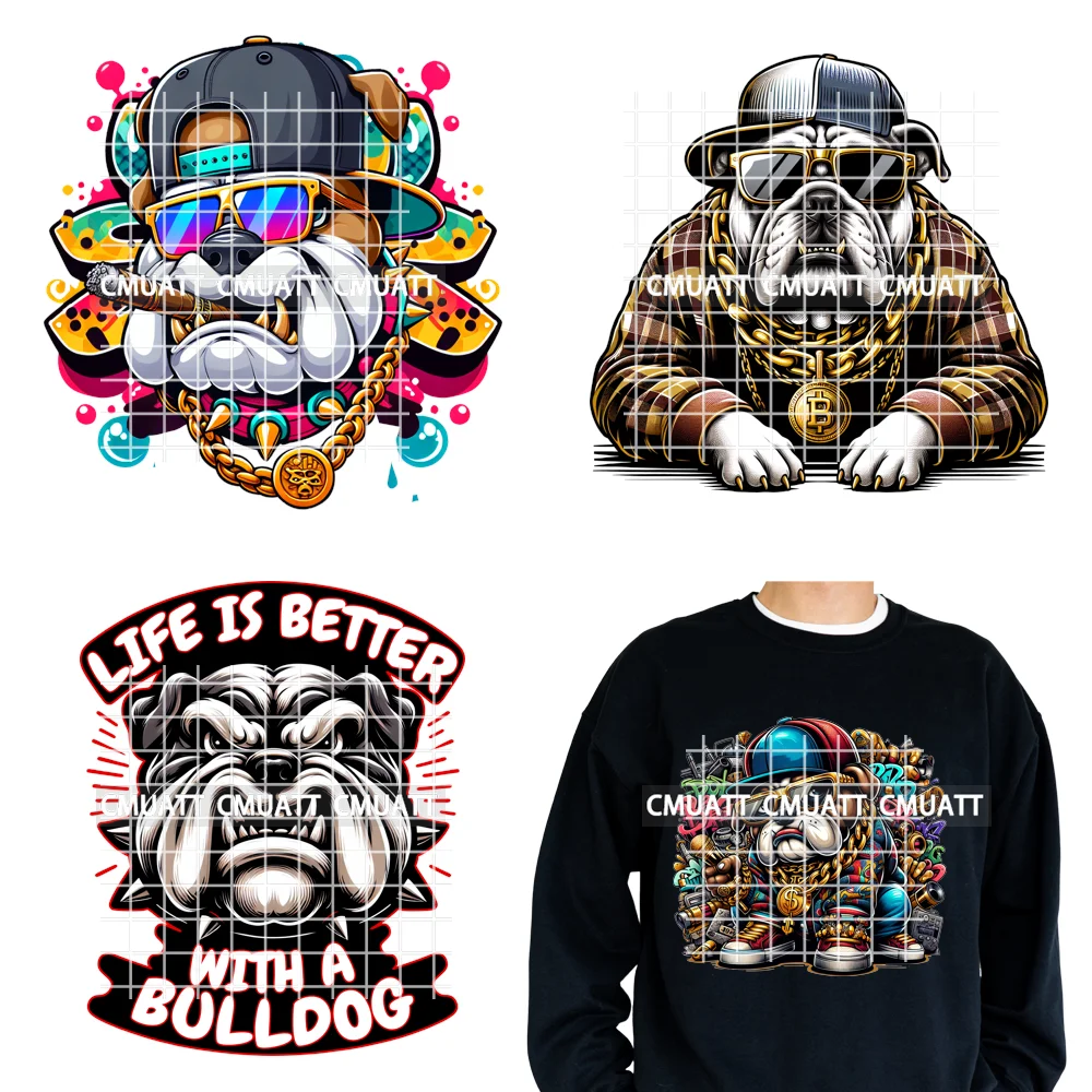 12in Graffiti Cool Gangsta Hip Hop Gorilla Streetwear Bulldog Iron on DTF Transfers Stickers Printing Ready to Press for Hoodies 
12in Graffiti Cool Gangsta Hip Hop Gorilla Streetwear Bulldog Iron on DTF Transfers Stickers Printing Ready to Press for Hoodies