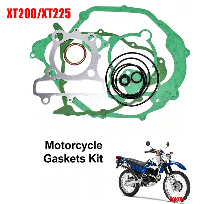 Motorcycle Gaskets Set for Yamaha Motocross for TW225 TW200 XT225 XT 200cc-225cc Dirtbike Crankcase Cylinder Cover Clutch Gasket
Motorcycle Gaskets Set for Yamaha Motocross for TW225 TW200 XT225 XT 200cc-225cc Dirtbike Crankcase Cylinder Cover Clutch Gasket