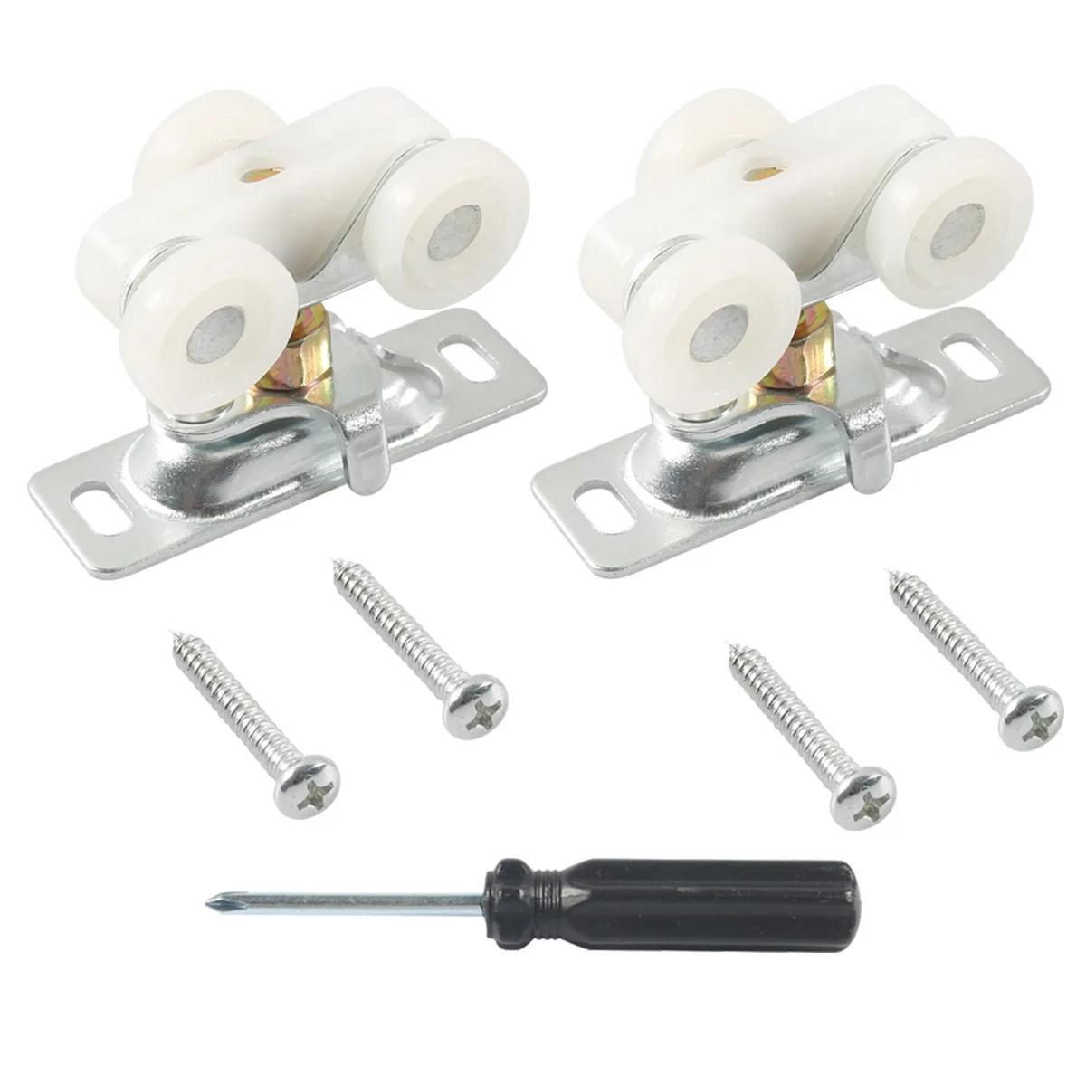 RV Pulley Camper Door Kit Sliding Hardware Scroll Wheel Iron Pocket Motorhome Track Roller
RV Pulley Camper Door Kit Sliding Hardware Scroll Wheel Iron Pocket Motorhome Track Roller