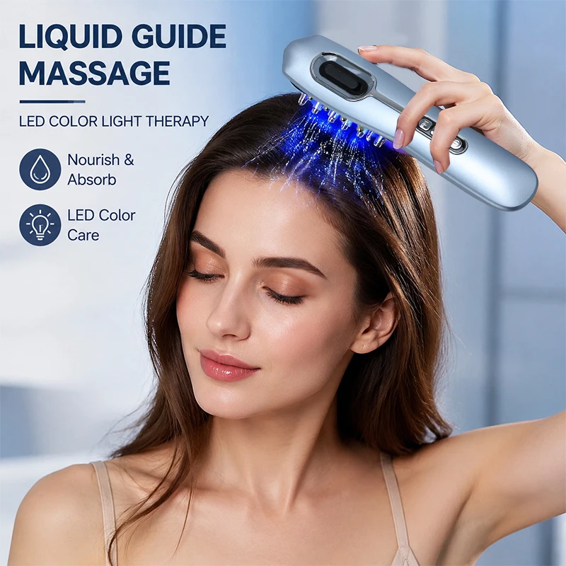 KSKIN EMS Electric Massage Comb Hair Growth Massage Scalp Brush Imitating Manual Kneading Scalp Pressure Relief Liquid Oil
KSKIN EMS Electric Massage Comb Hair Growth Massage Scalp Brush Imitating Manual Kneading Scalp Pressure Relief Liquid Oil