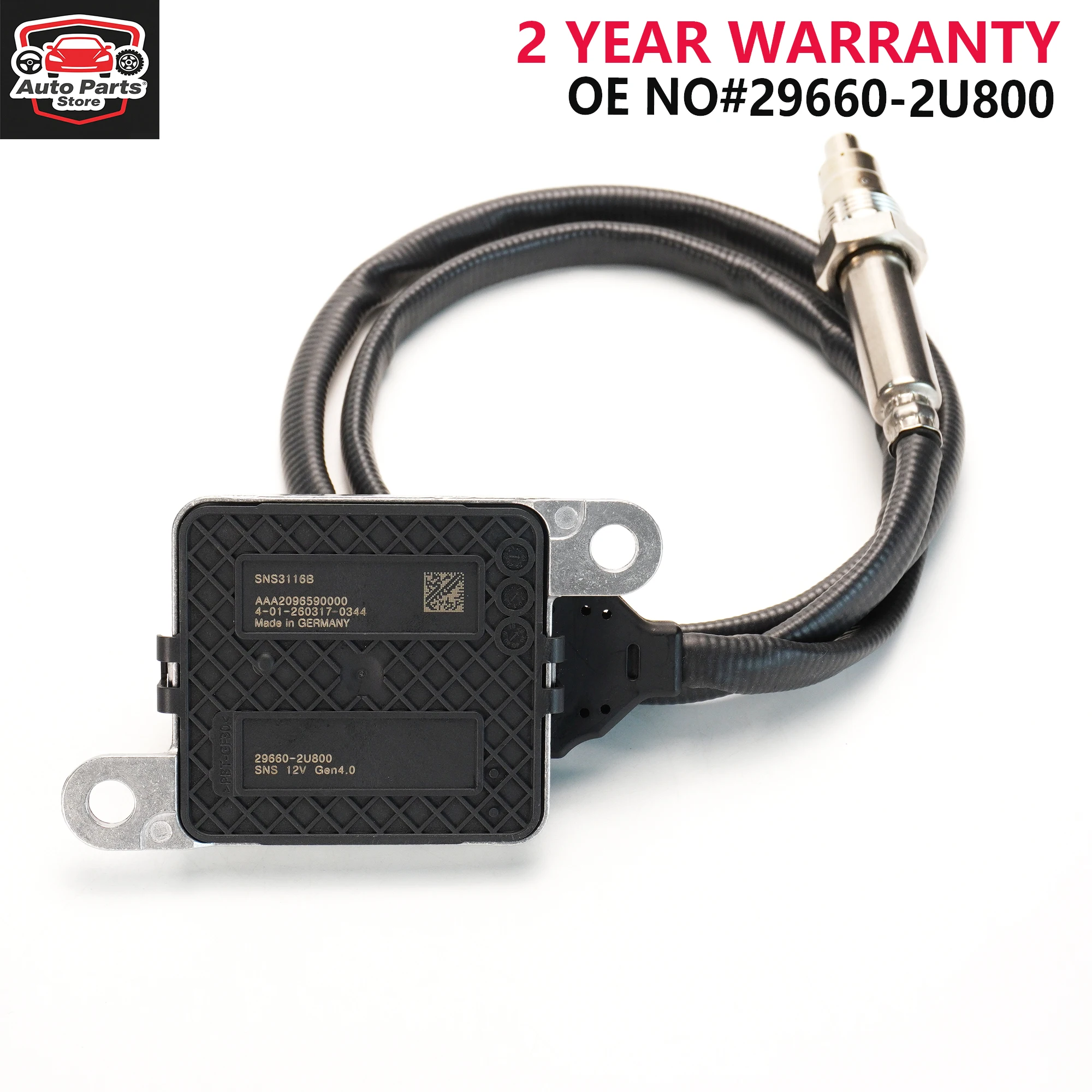 29660-2U800 New Nitrogen Oxide Sensor For 2020-2023 HYUNDAI TUCSON MK4 1.6DIESEL 296602U800 SNS3116B NOx Sensor
29660-2U800 New Nitrogen Oxide Sensor For 2020-2023 HYUNDAI TUCSON MK4 1.6DIESEL 296602U800 SNS3116B NOx Sensor