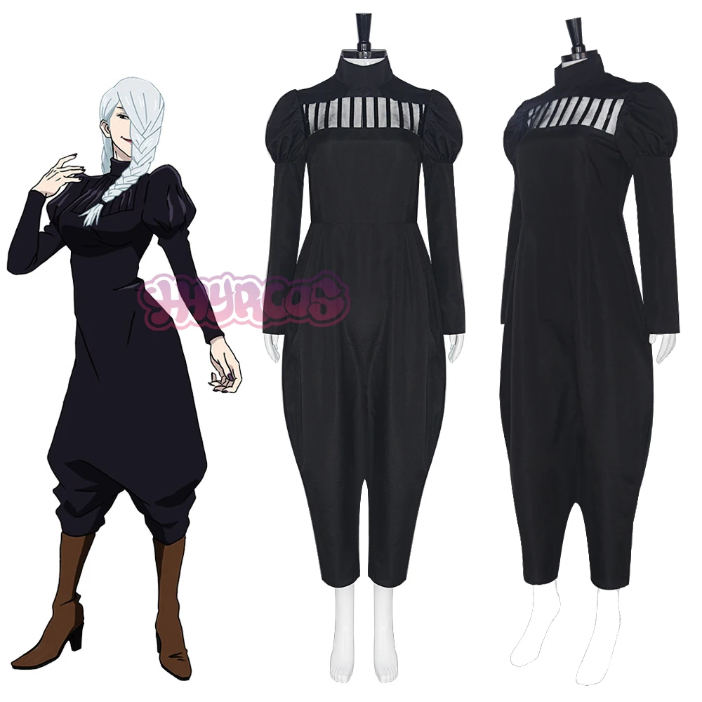 Anime Meimei Cosplay Costume Braid Black Long Sleeved Jumpsuits Adult Woman Men Sexy Carnival Halloween Cosplay Costume Suit
Anime Meimei Cosplay Costume Braid Black Long Sleeved Jumpsuits Adult Woman Men Sexy Carnival Halloween Cosplay Costume Suit