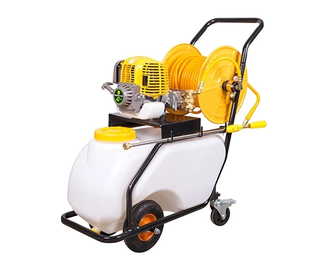 50L Wheeled Gasoline Engine Sprayer 2-stroke 4-stroke High Pressure Garden Sprayer
50L Wheeled Gasoline Engine Sprayer 2-stroke 4-stroke High Pressure Garden Sprayer