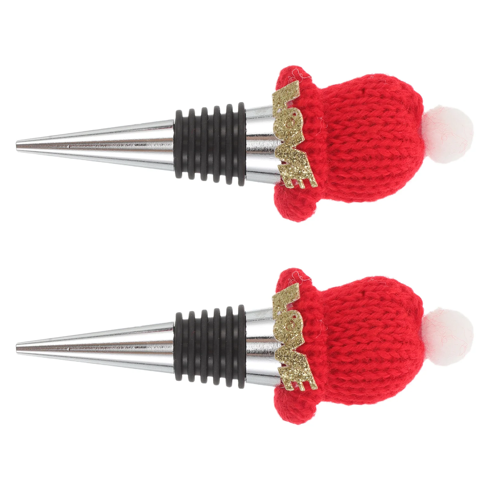 2Pcs Santa Claus Hat Wine Cork Reusable Holiday Bottle Stopper Decorative Wine Saver for Christmas Party Kitchen Barware
2Pcs Santa Claus Hat Wine Cork Reusable Holiday Bottle Stopper Decorative Wine Saver for Christmas Party Kitchen Barware