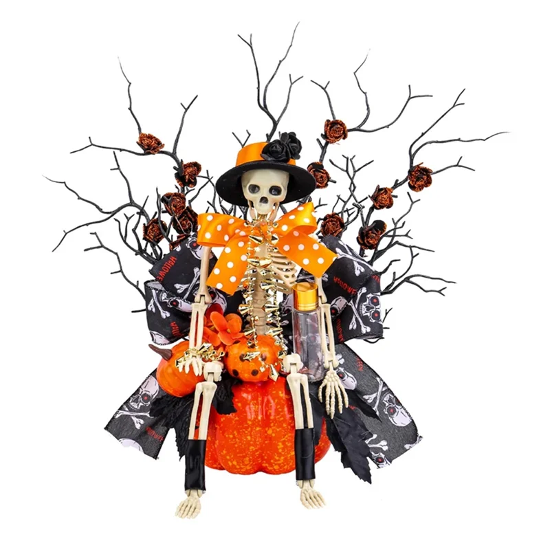 M-Modern-Halloween Skeleton Pumpkin Statue Resin Sculpture Figurine Figure Sculpture For Retail Porch
M-Modern-Halloween Skeleton Pumpkin Statue Resin Sculpture Figurine Figure Sculpture For Retail Porch