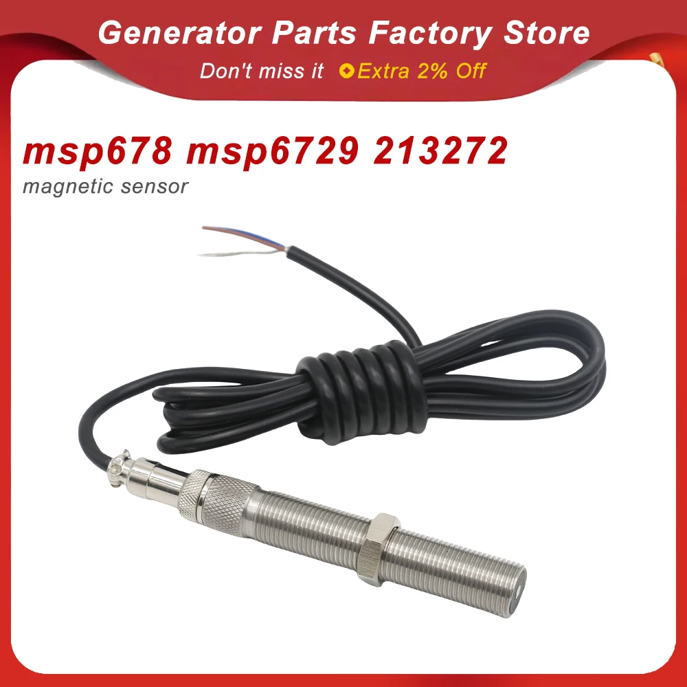 Магнитный датчик скорости генератора msp678 msp6729 213272
Магнитный датчик скорости генератора msp678 msp6729 213272