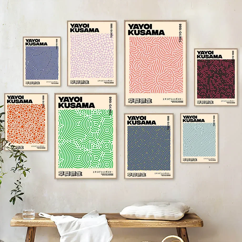 Retro Yayoi Kusama Dots Line Abstract Tokyo Poster And Prints Modern Wall Art Canvas Painting Wall Picture For Living Room Decor
Retro Yayoi Kusama Dots Line Abstract Tokyo Poster And Prints Modern Wall Art Canvas Painting Wall Picture For Living Room Decor