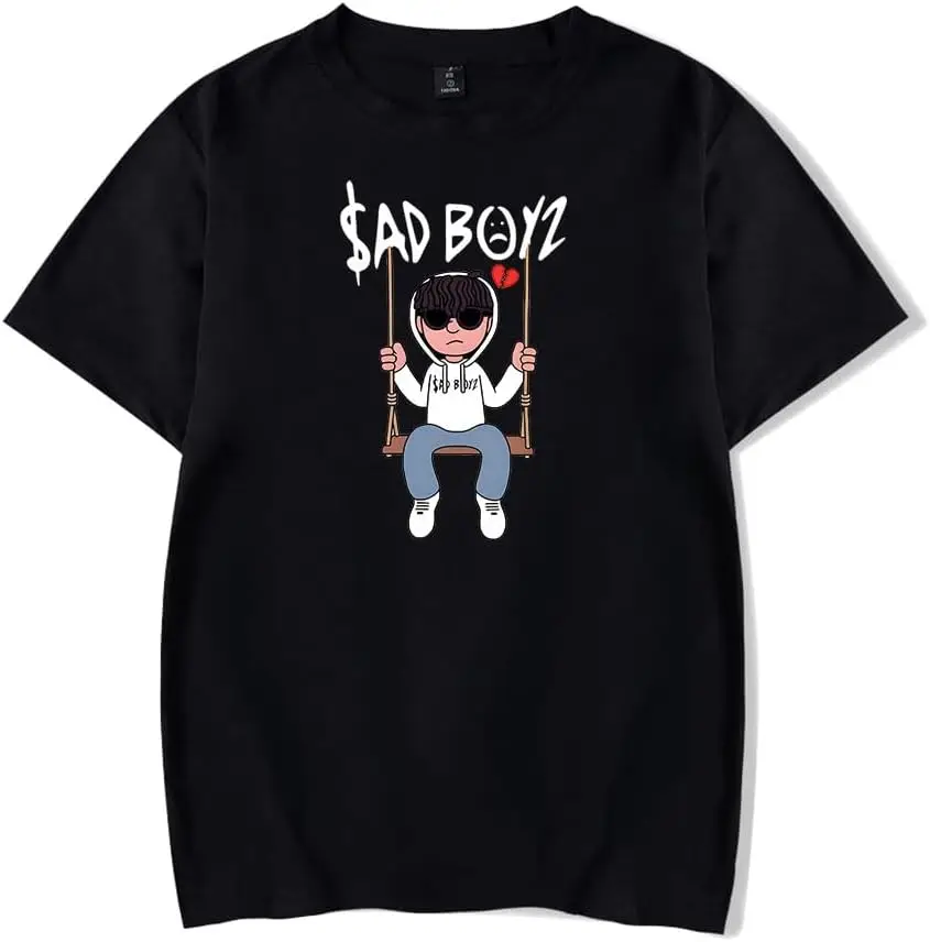 Junior H Merch Sad Boyz T-Shirt Unisex Crewneck Short Sleeve Tee Casual Women Men Tops
Junior H Merch Sad Boyz T-Shirt Unisex Crewneck Short Sleeve Tee Casual Women Men Tops