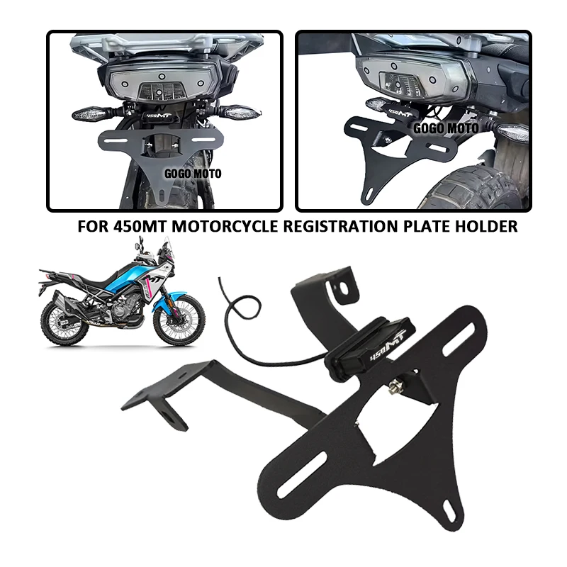 Аксессуары для CFMOTO 450MT 450 MT 2024 2025 MT450, кронштейн для номерного знака, хвостовое аккуратное крыло, держатель номерного знака, поддержка
Аксессуары для CFMOTO 450MT 450 MT 2024 2025 MT450, кронштейн для номерного знака, хвостовое аккуратное крыло, держатель номерного знака, поддержка