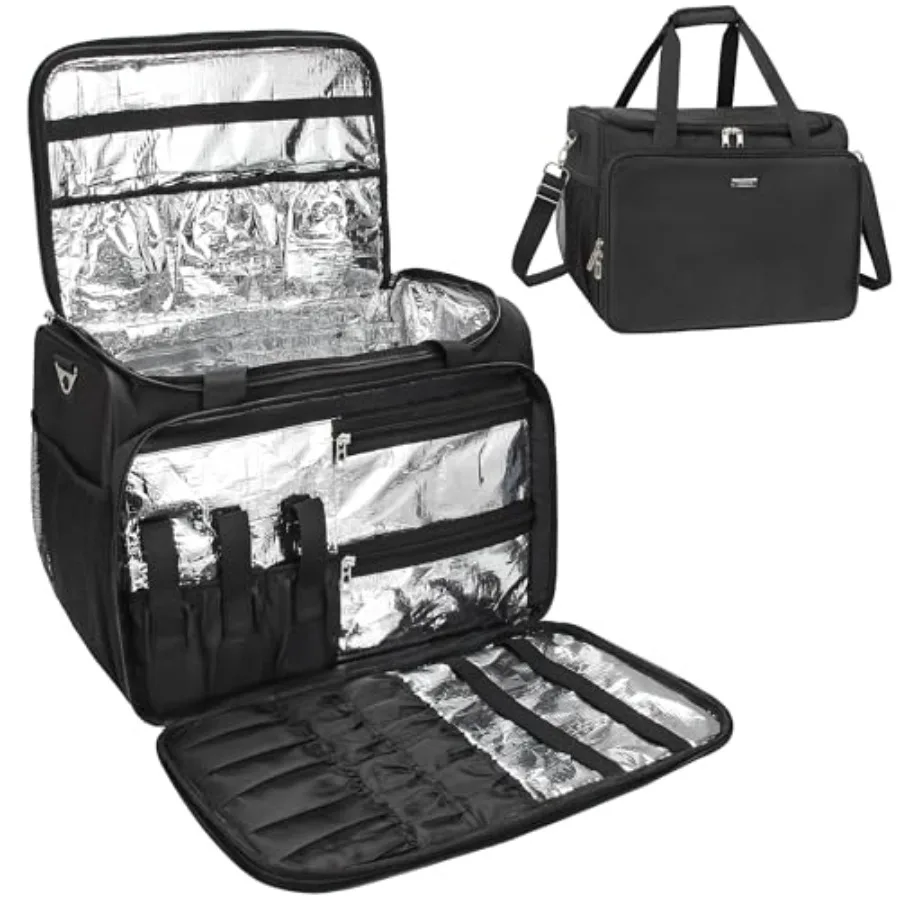 Professional Hairdressing Bag, Hairstylist Travel Bag, Cosmetics Beauty Hairdresser Bag with Shoulder Strap, Hair Makeup Salon
Professional Hairdressing Bag, Hairstylist Travel Bag, Cosmetics Beauty Hairdresser Bag with Shoulder Strap, Hair Makeup Salon