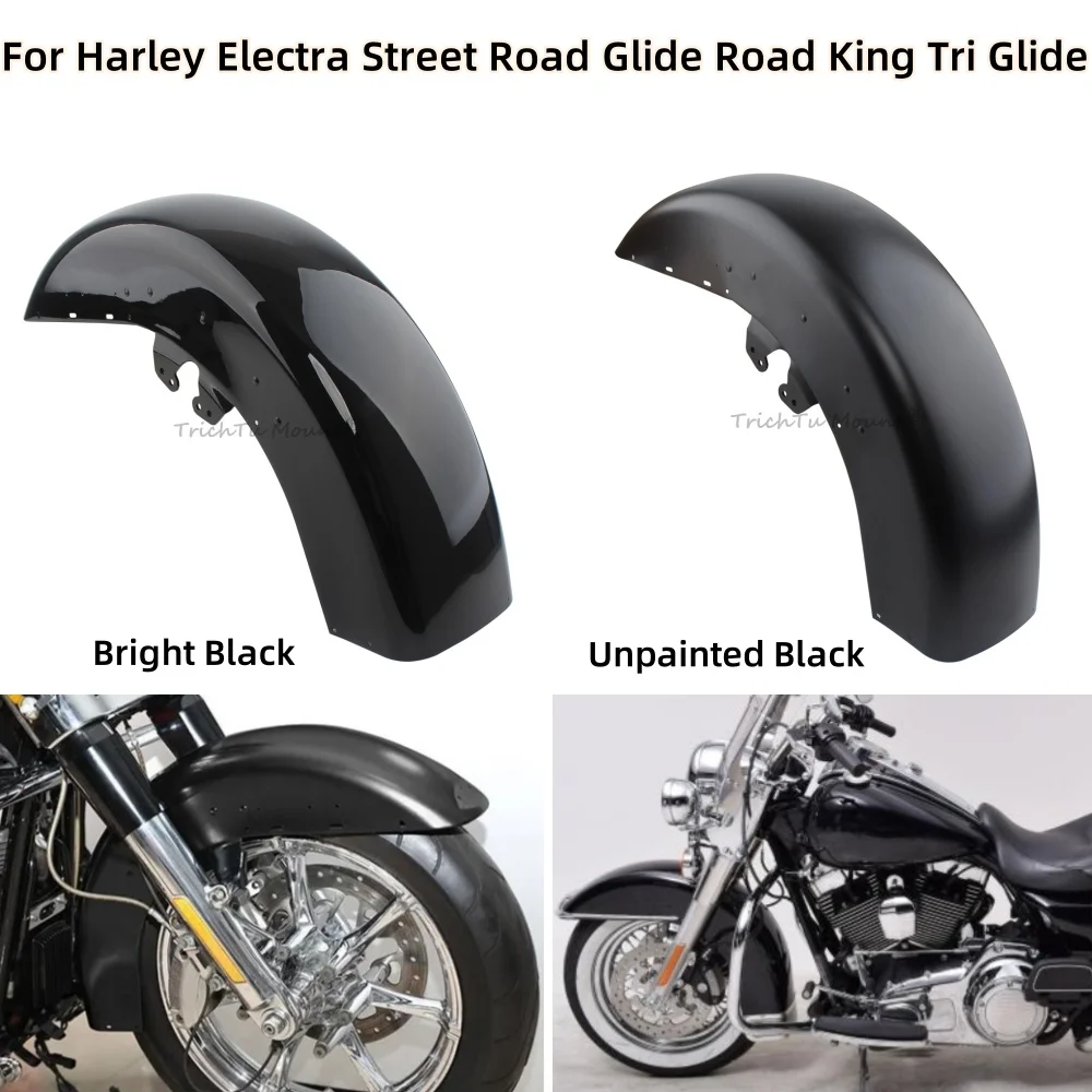 19 inch 21 inch Mudguard Front Fender Black For Harley Electra Street Glide Road King FLTRX Ultra 2014-24 Motorcycle Accessories
19 inch 21 inch Mudguard Front Fender Black For Harley Electra Street Glide Road King FLTRX Ultra 2014-24 Motorcycle Accessories