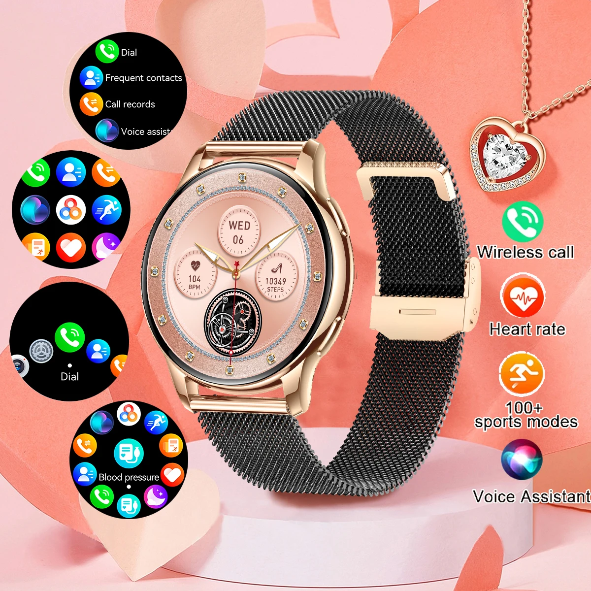 2025 Original For Xiaomi factory SmartWatch Women Men Full Touch Screen Bluetooth 5.2 Call Waterproof GPS Sports Fitness Tracker
2025 Original For Xiaomi factory SmartWatch Women Men Full Touch Screen Bluetooth 5.2 Call Waterproof GPS Sports Fitness Tracker
