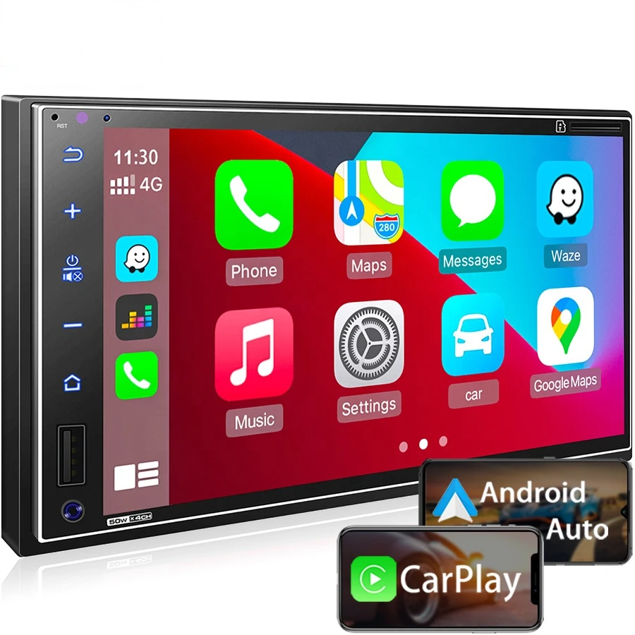 JMC Custom High Quality Car Dvd Player Universal Head Unit Double Din Car Play Android Auto Steering Wheel Control 7 Inch Touch
JMC Custom High Quality Car Dvd Player Universal Head Unit Double Din Car Play Android Auto Steering Wheel Control 7 Inch Touch