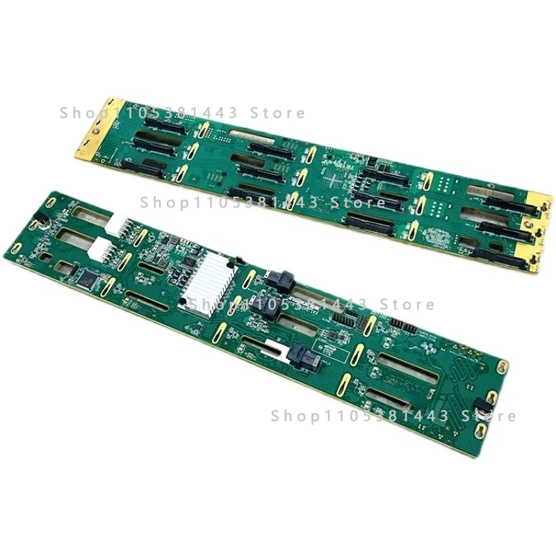2U12 disc 3.5 inch 12G SAS RAID Expander backplane YZCA-00395-101
2U12 disc 3.5 inch 12G SAS RAID Expander backplane YZCA-00395-101