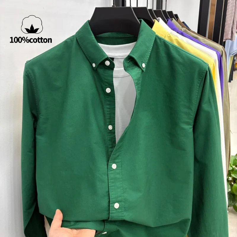 100% Cotton Long Sleeve Shirt – Wrinkle-Resistant, Soft Breathable, Solid Color Business Casual Dress Shirt Plus Size
100% Cotton Long Sleeve Shirt – Wrinkle-Resistant, Soft Breathable, Solid Color Business Casual Dress Shirt Plus Size