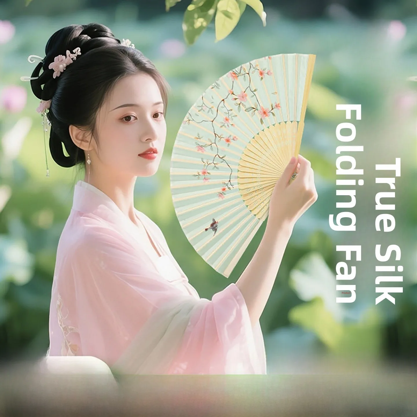 Classical Chinese Fan Women's Qipao Summer Children's Portable Folding Ancient Style Dance Small Fan Silk Material Bamboo Frame
Classical Chinese Fan Women's Qipao Summer Children's Portable Folding Ancient Style Dance Small Fan Silk Material Bamboo Frame