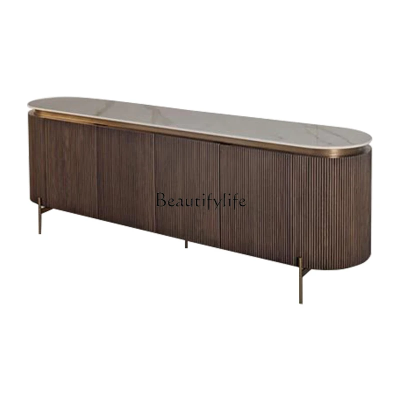 *Modern Italian light luxury marble dining side cabinet small apartment rack locker
*Modern Italian light luxury marble dining side cabinet small apartment rack locker