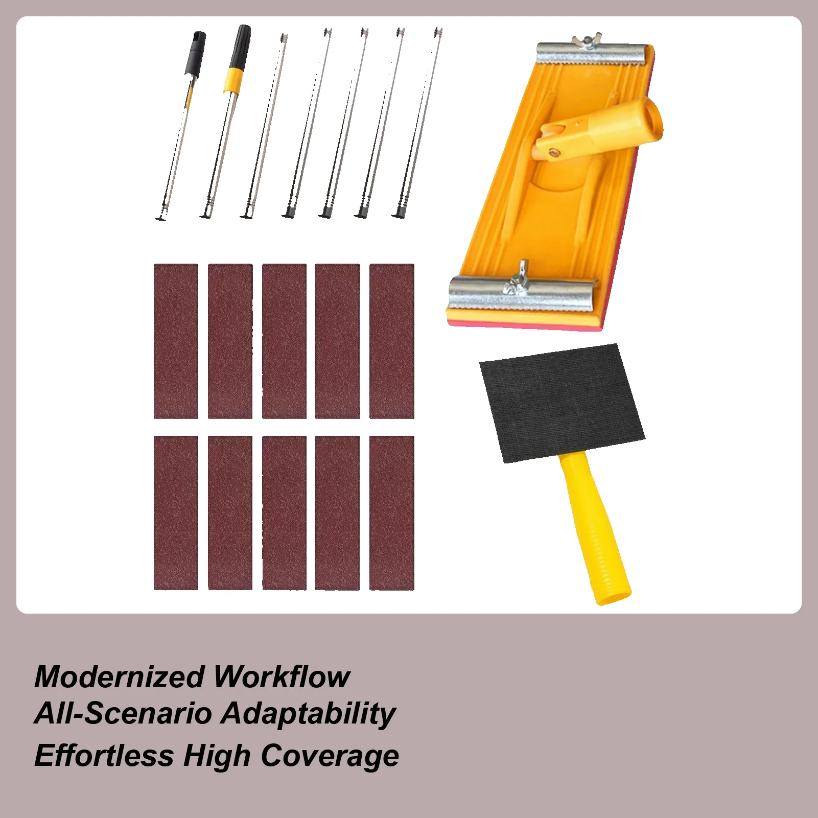 Шлифовальная машина для стен, ручная вращающаяся с выдвижным стержнем, ручная шлифовальная машина для потолка, инструменты для гипсокартона для палубы, пола, потолка, обустройство дома
Шлифовальная машина для стен, ручная вращающаяся с выдвижным стержнем, ручная шлифовальная машина для потолка, инструменты для гипсокартона для палубы, пола, потолка, обустройство дома