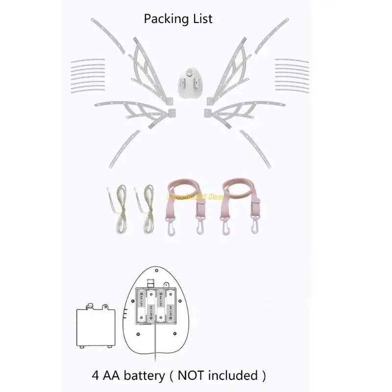 WXTD Electric ButterflyWings Costume for Little Girls AngelWings CosPlay Costume for School Kids Toddler DanceParty Props
WXTD Electric ButterflyWings Costume for Little Girls AngelWings CosPlay Costume for School Kids Toddler DanceParty Props