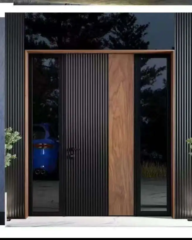 Customized Large Sized Household Entrance 6063 T5 Aluminum Alloy Certified Hinged Door High Quality Anodizing Front Doors
Customized Large Sized Household Entrance 6063 T5 Aluminum Alloy Certified Hinged Door High Quality Anodizing Front Doors