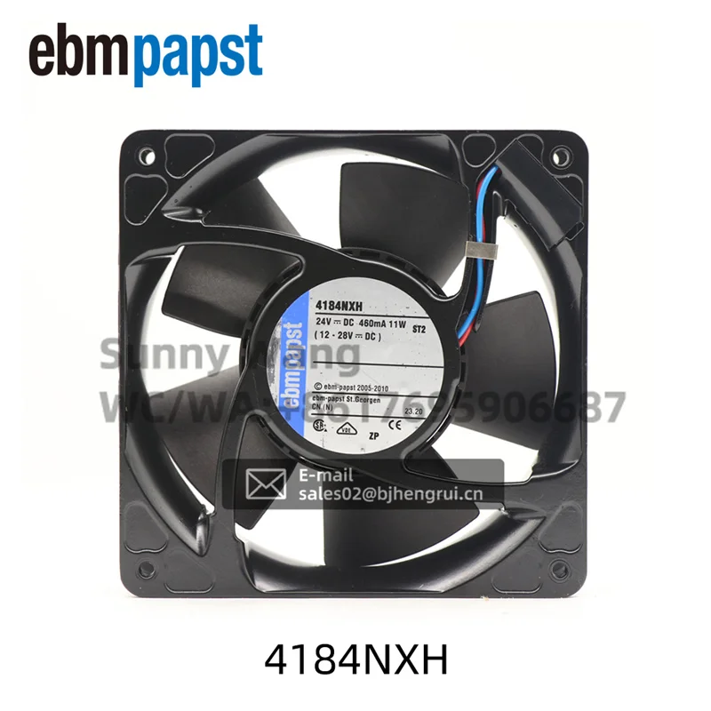 ebmpapst 4184NXH 24 В постоянного тока 11 Вт 0,46 А 237 м3/ч 4400 об/мин шарикоподшипник микро шкаф инвертор осевой вентилятор охлаждения
ebmpapst 4184NXH 24 В постоянного тока 11 Вт 0,46 А 237 м3/ч 4400 об/мин шарикоподшипник микро шкаф инвертор осевой вентилятор охлаждения