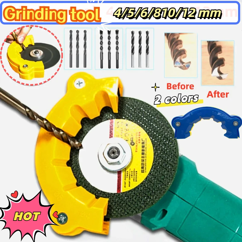Multipurpose Drill Bit Grinding Sharpener Polishing Grinding Tool Powered Tool Parts Applicable Angle Grinder 4-12mm
Multipurpose Drill Bit Grinding Sharpener Polishing Grinding Tool Powered Tool Parts Applicable Angle Grinder 4-12mm