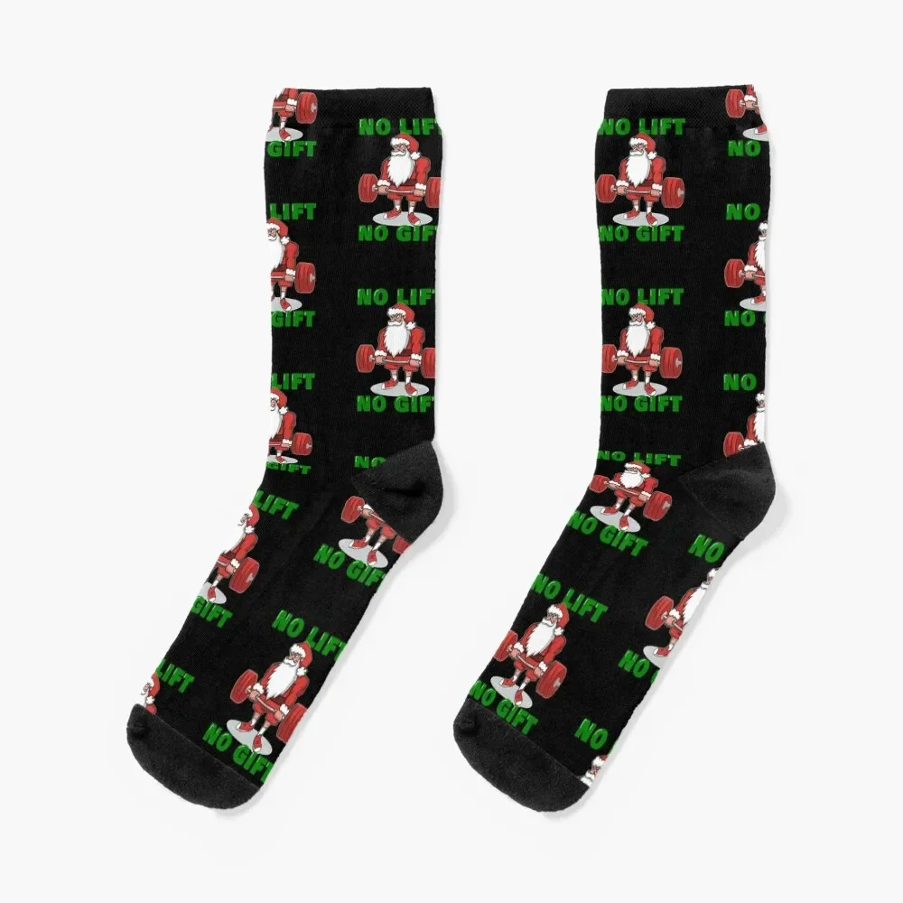 No Lift No Gift Funny gift for a gym lover Santa training Christmas Socks funny sock essential cool Man Socks Women's
No Lift No Gift Funny gift for a gym lover Santa training Christmas Socks funny sock essential cool Man Socks Women's