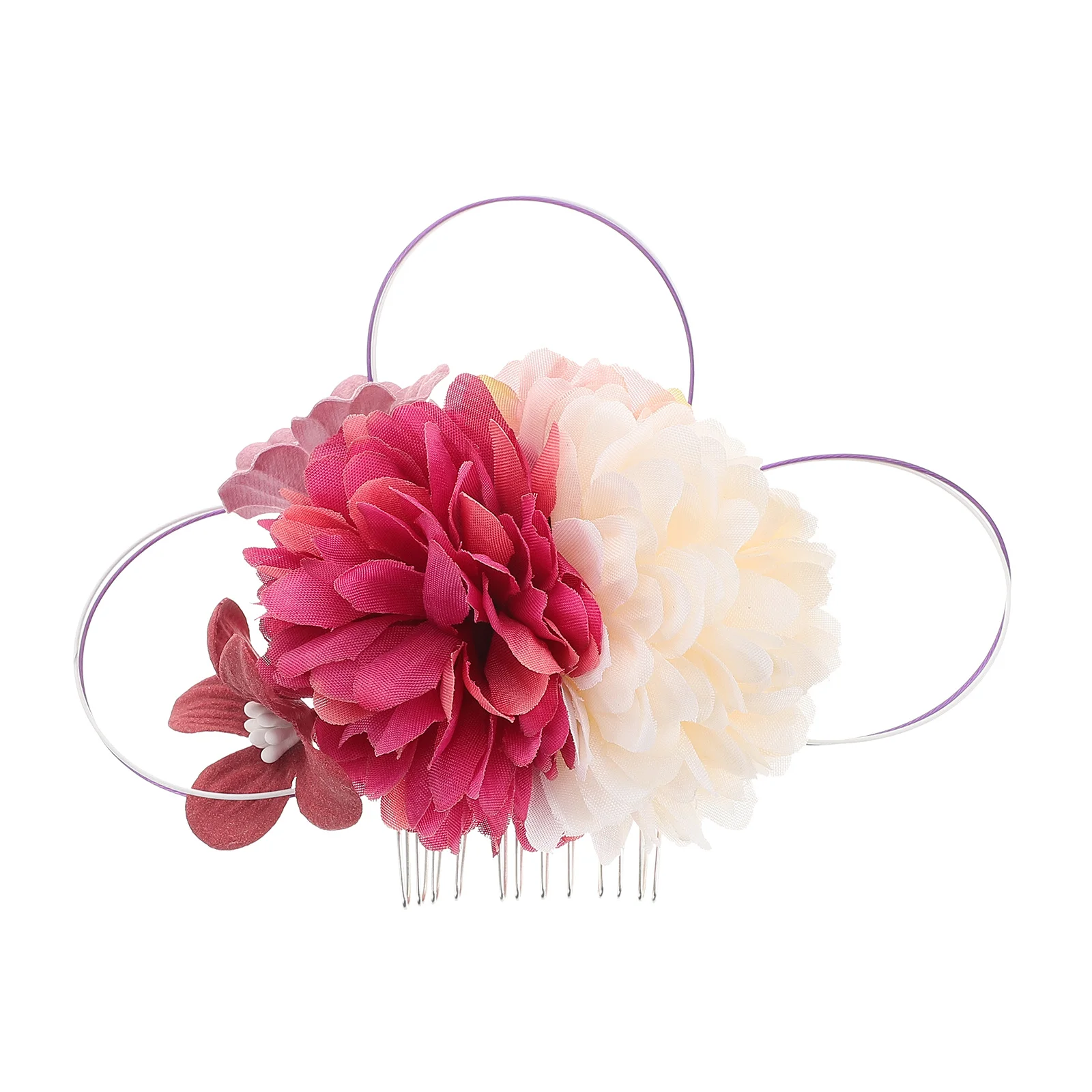 Handmade Hair Accessories Floral Asian Bride Geisha Flower Comb Durable Realistic Material Secure Structure Versatile Styling
Handmade Hair Accessories Floral Asian Bride Geisha Flower Comb Durable Realistic Material Secure Structure Versatile Styling