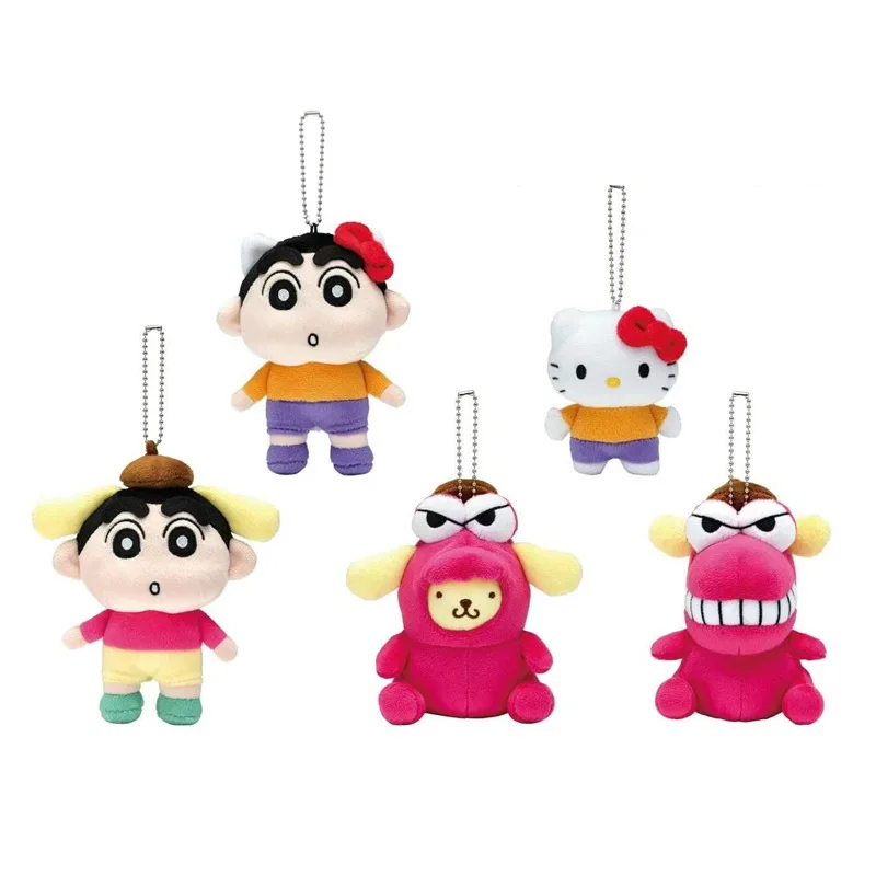 12cm Cartoon Anime Crayon Shin-chan Plush Keychains Dolls Stuffed Animals Backpack Hangings Small Pendant Christmas Birthday Gif
12cm Cartoon Anime Crayon Shin-chan Plush Keychains Dolls Stuffed Animals Backpack Hangings Small Pendant Christmas Birthday Gif