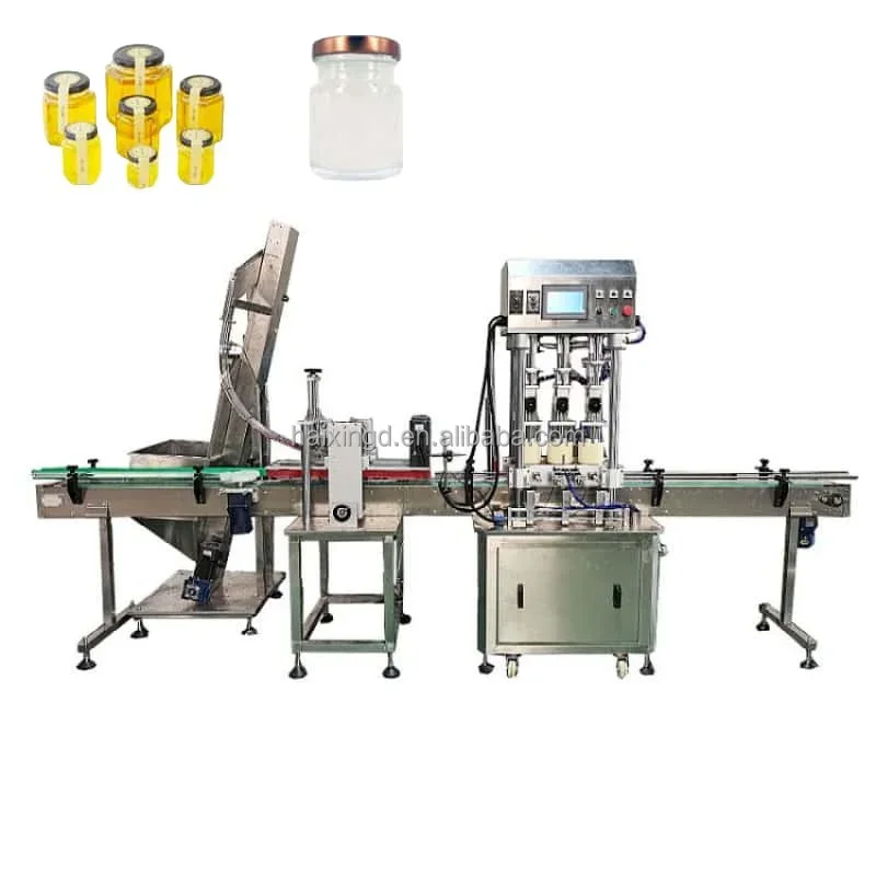Factory Best Honey Peanut Butter Jam Jar Tomato Paste Mayonnaise Hot Sauce Glass Bottle Automatic Vacuum Capping Machines
Factory Best Honey Peanut Butter Jam Jar Tomato Paste Mayonnaise Hot Sauce Glass Bottle Automatic Vacuum Capping Machines
