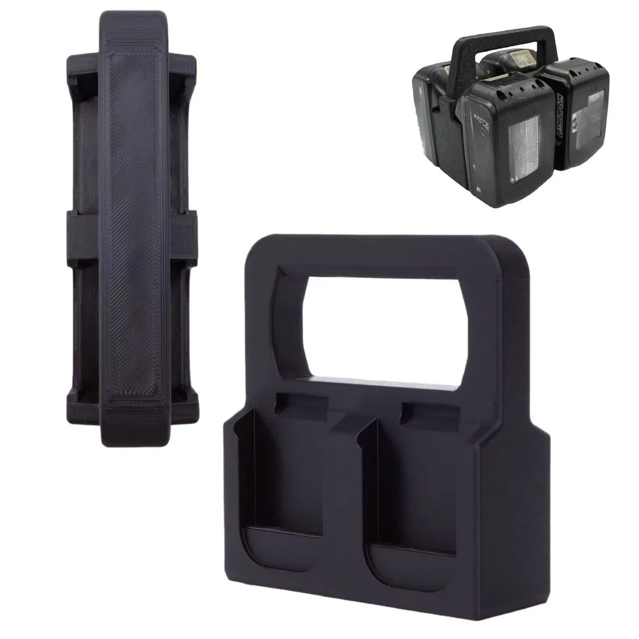 for Makita 18V Power Tool 4 Slot Battery Caddy Carrying Case Battery Holder (No Batteries)
for Makita 18V Power Tool 4 Slot Battery Caddy Carrying Case Battery Holder (No Batteries)