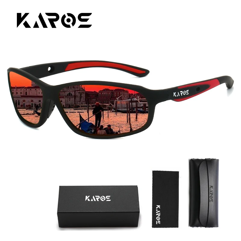 KAROS Polarized Sports Sunglasses UV400 Anti-UV Men Women Hiking Cycling Eyewear with Box Cloth Pouch YZ2030
KAROS Polarized Sports Sunglasses UV400 Anti-UV Men Women Hiking Cycling Eyewear with Box Cloth Pouch YZ2030