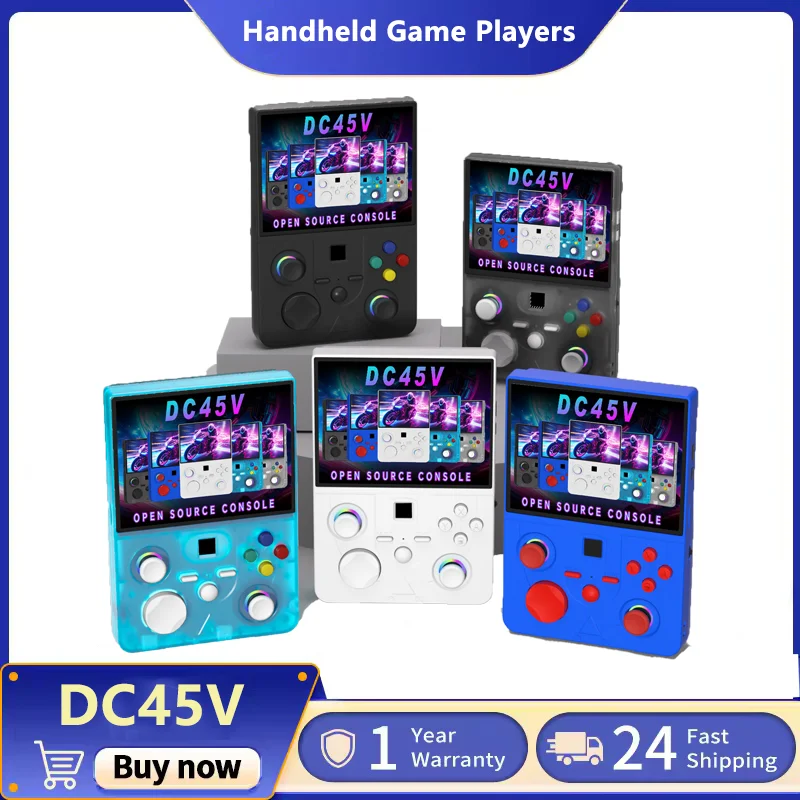Retro Handheld Game Console 4.5" IPS Screen 18000+Games RGB Light 3D Hall Joystick 4000mAh Support WIFI Portable Game Console
Retro Handheld Game Console 4.5" IPS Screen 18000+Games RGB Light 3D Hall Joystick 4000mAh Support WIFI Portable Game Console